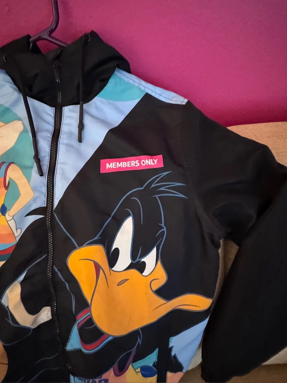 Members Only x Looney Tunes Space Jam 2 Windbreaker